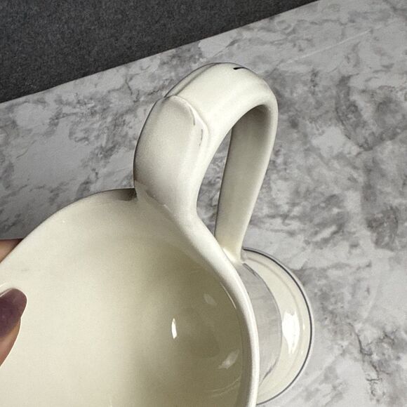 Villeroy & Boch Vieux Septfontaines 14 oz Water/Coffee Carafe Pitcher Blue White - Picture 6 of 8